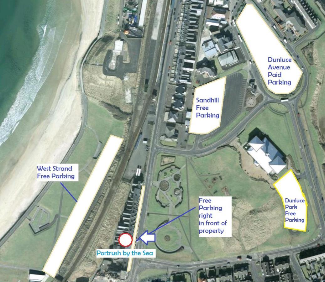 6 Dunluce Park - Portrush By The Sea Lägenhet Exteriör bild